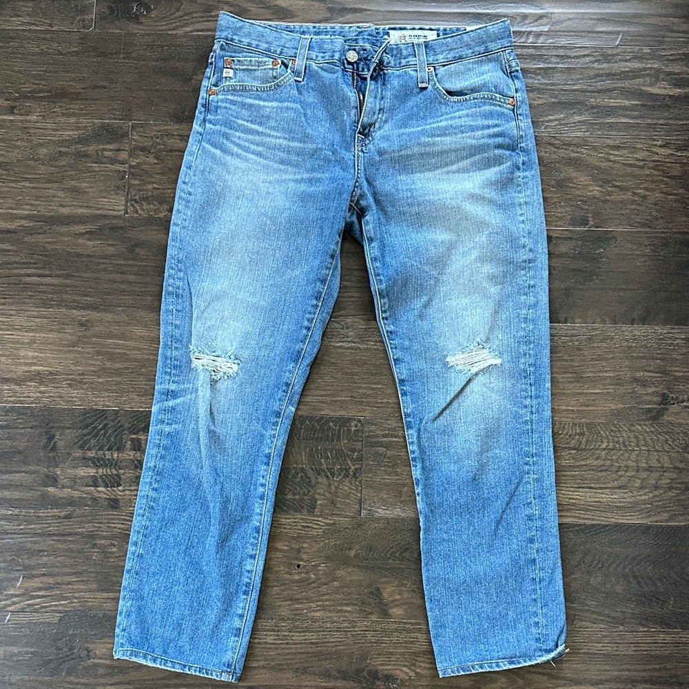 AG Ex-Boyfriend Slouchy Slim Jeans- size 28